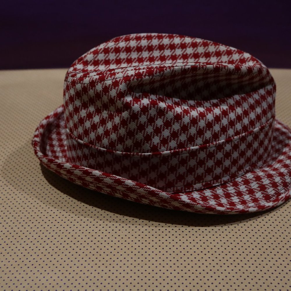 Vintage Paul Bear Bryant Signature Crimson and White Fedora - Picture 5 of 7